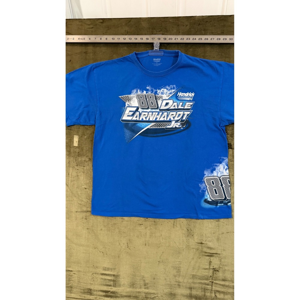 Hendrick Motorsports Dale Earnhardt Jr 88 NASCAR Graphic T-Shirt Blue XL